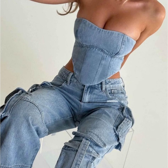 Babyboo fashion denim jeans - Picture 1 of 4